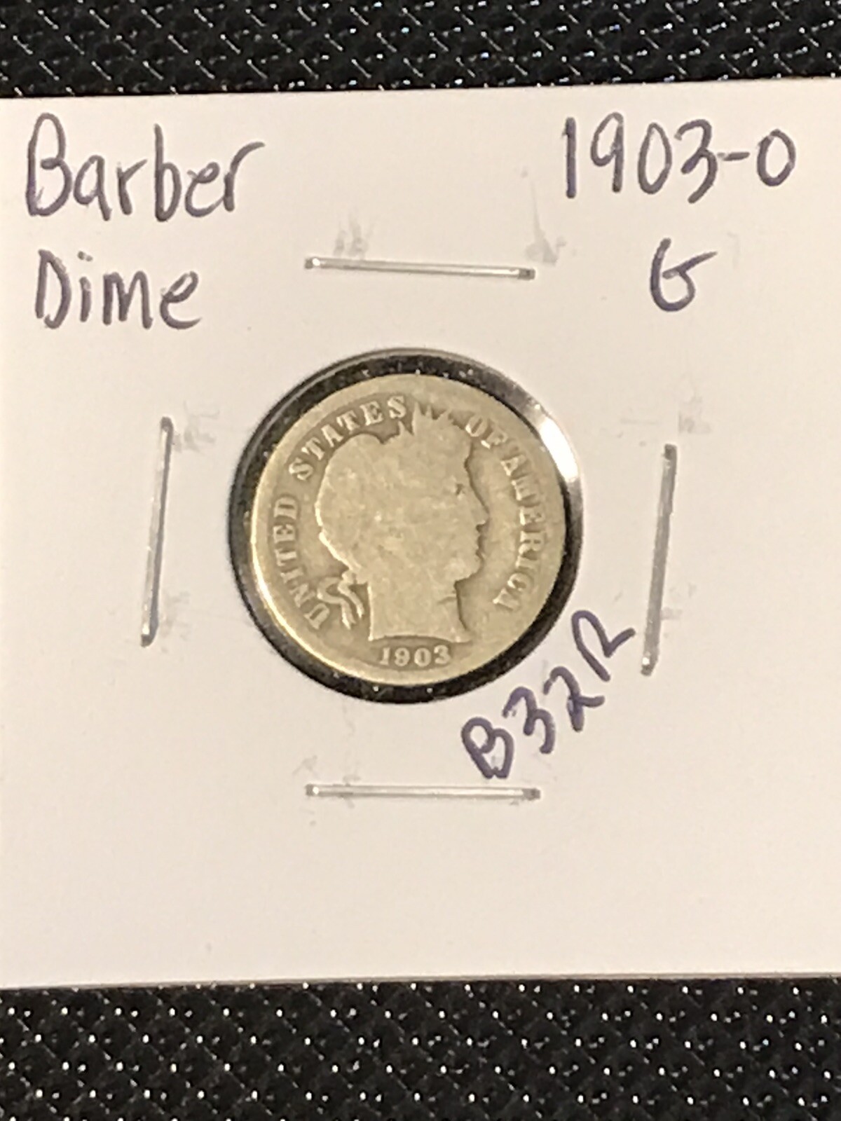 1903-O Barber Dime Item B32R
