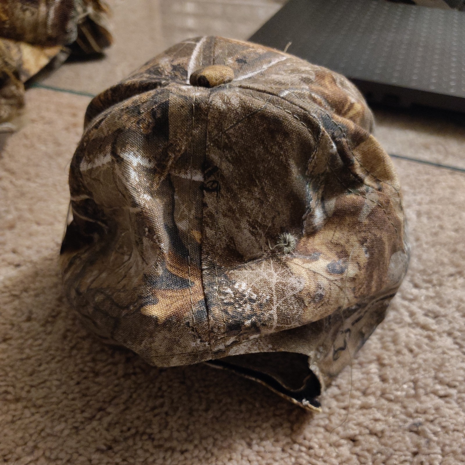 Realtree Edge Camo Baseball Cap Hunting Fish Hat One Size Adjustable All Cloth