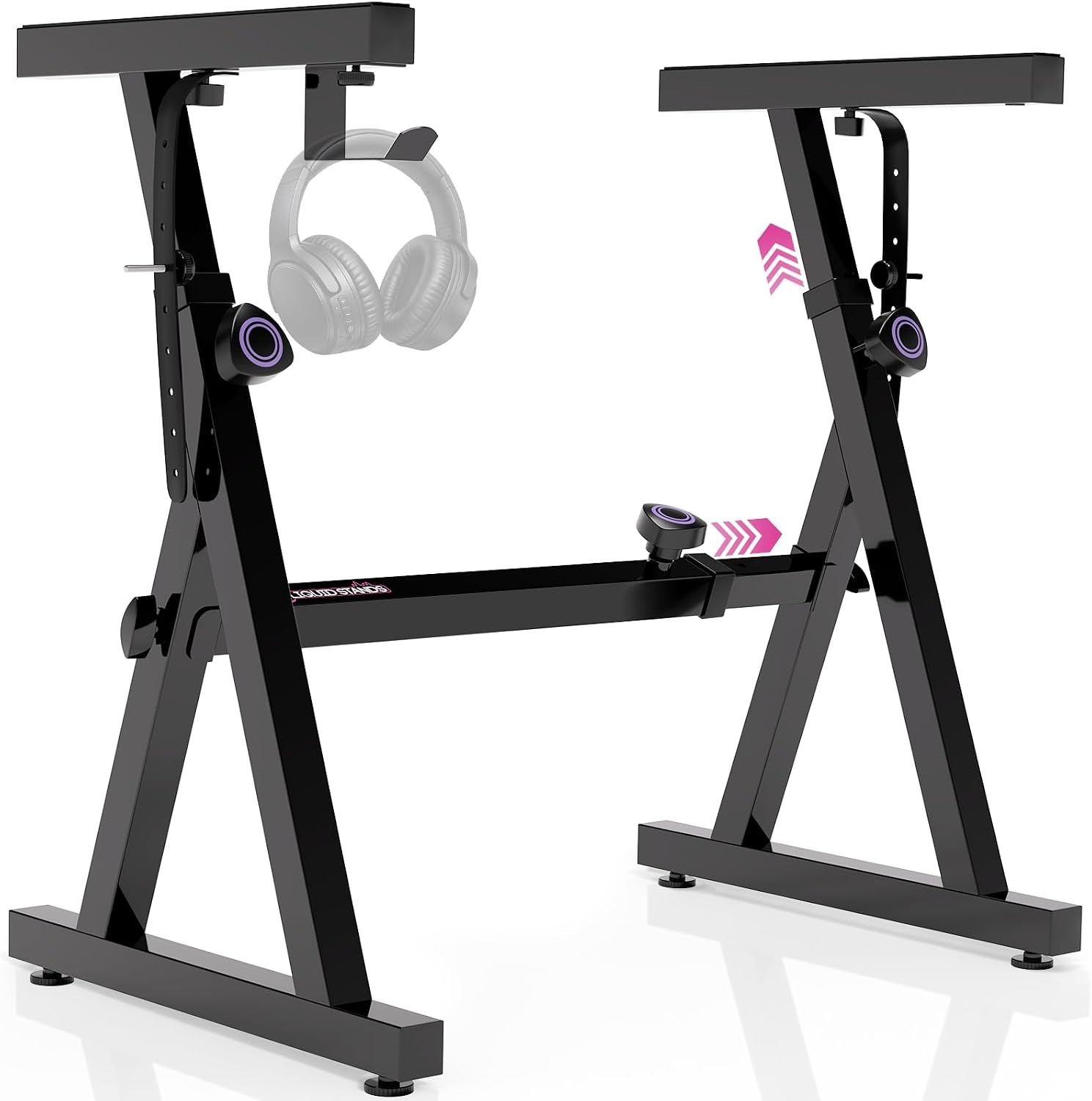 Portable Z Style Keyboard Stand - Adjustable & Sturdy
