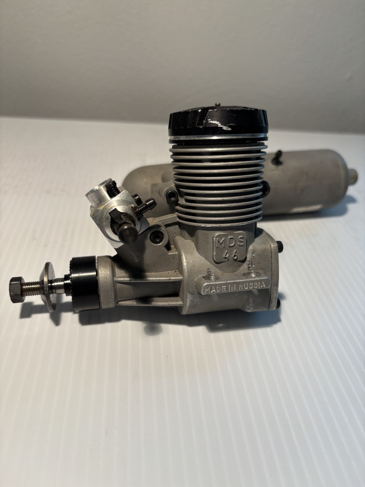 MDS .46 Glow Engine w/ Muffler – Sport Model Airplane Engine
