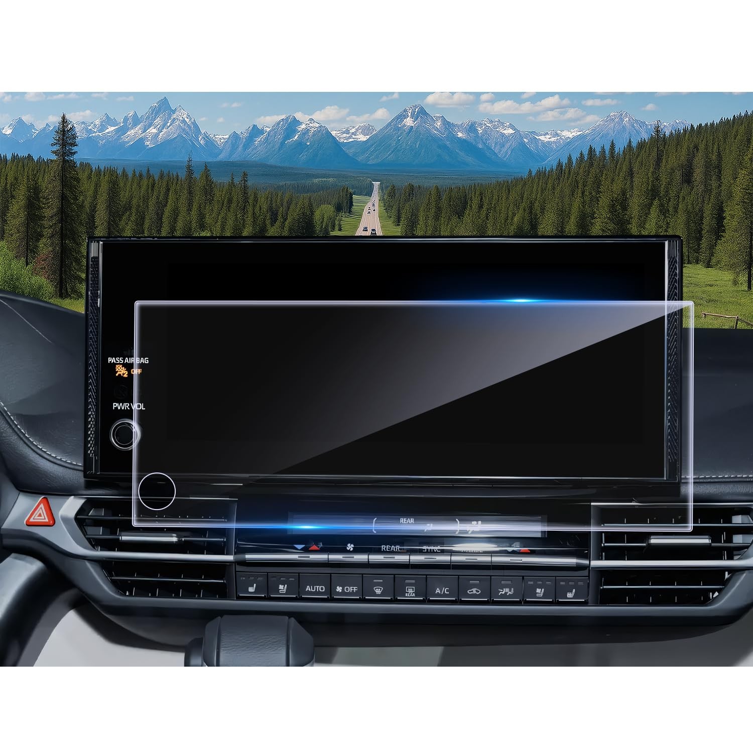 CDEFG for 2025 2026 12.3 inches, Tempered Glass 2025 Sienna (12.3")