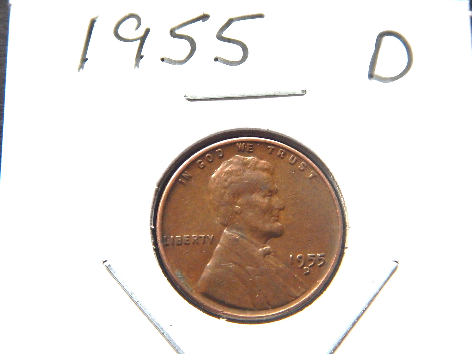 1955 (D) Lincoln Penny