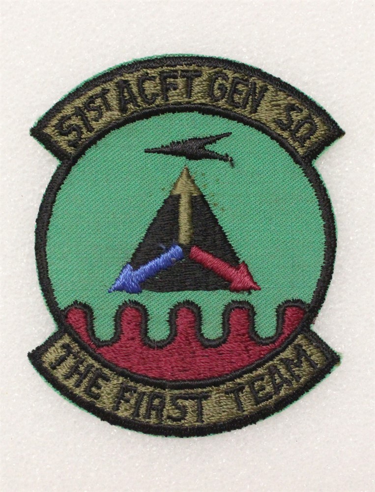 USAF Air Force Patch 4280: 51st Aircraft Generation Squadron - subdued