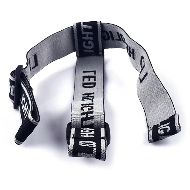4 Pack Headlamp Strap Replacement Headband Head Lamp Elastic Head Band