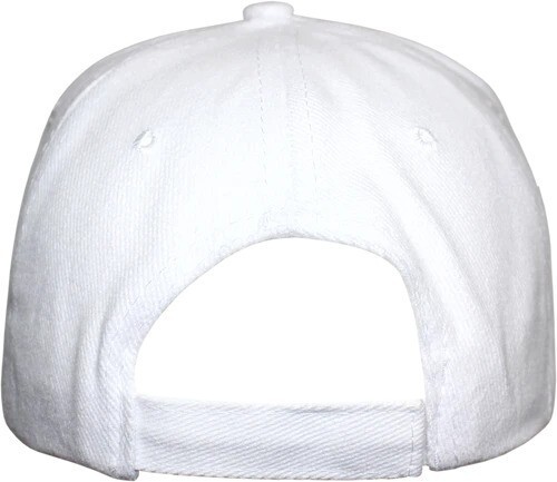 American Flag White Cap - USA Patch Embroidered Flag
