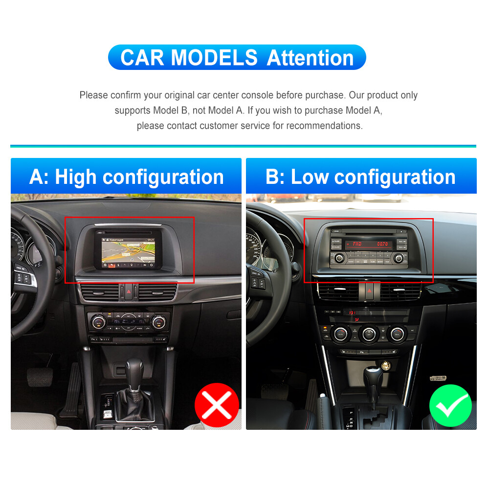 For Mazda CX-5 2013-2016 Android 15 Apple CarPlay Car Stereo Radio GPS Navi WiFi
