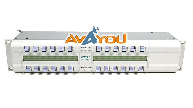 RTS Telex EKP-632-24 Intercom Expansion Panel for KP-632-24