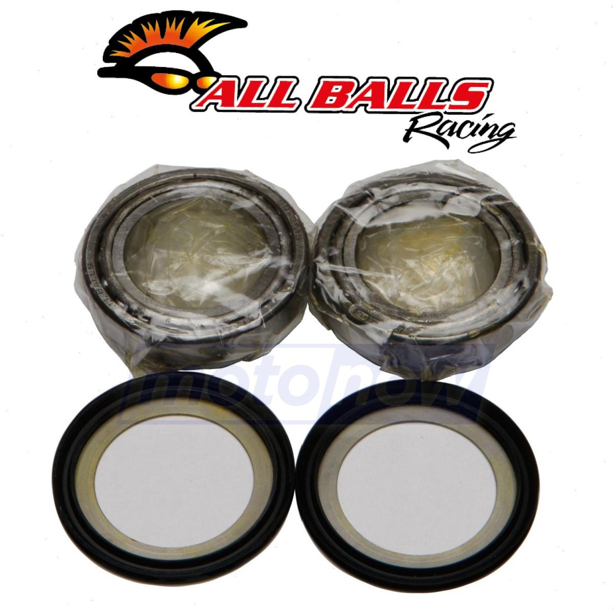All Balls Steering Stem Bearing Kit for 1980-1983 Kawasaki KZ440A LTD - la