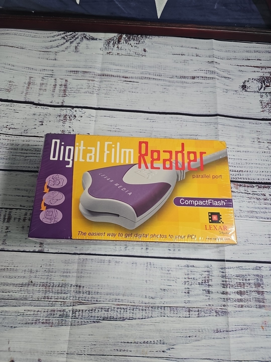 VINTAGE Lexar Media COMPACTFLASH Digital Film Reader New Sealed