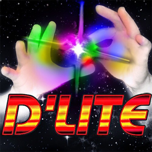 2 D'LITE MORPH Magic Tricks light up thumbs tip DLITE Rainbow Clown Party Colors
