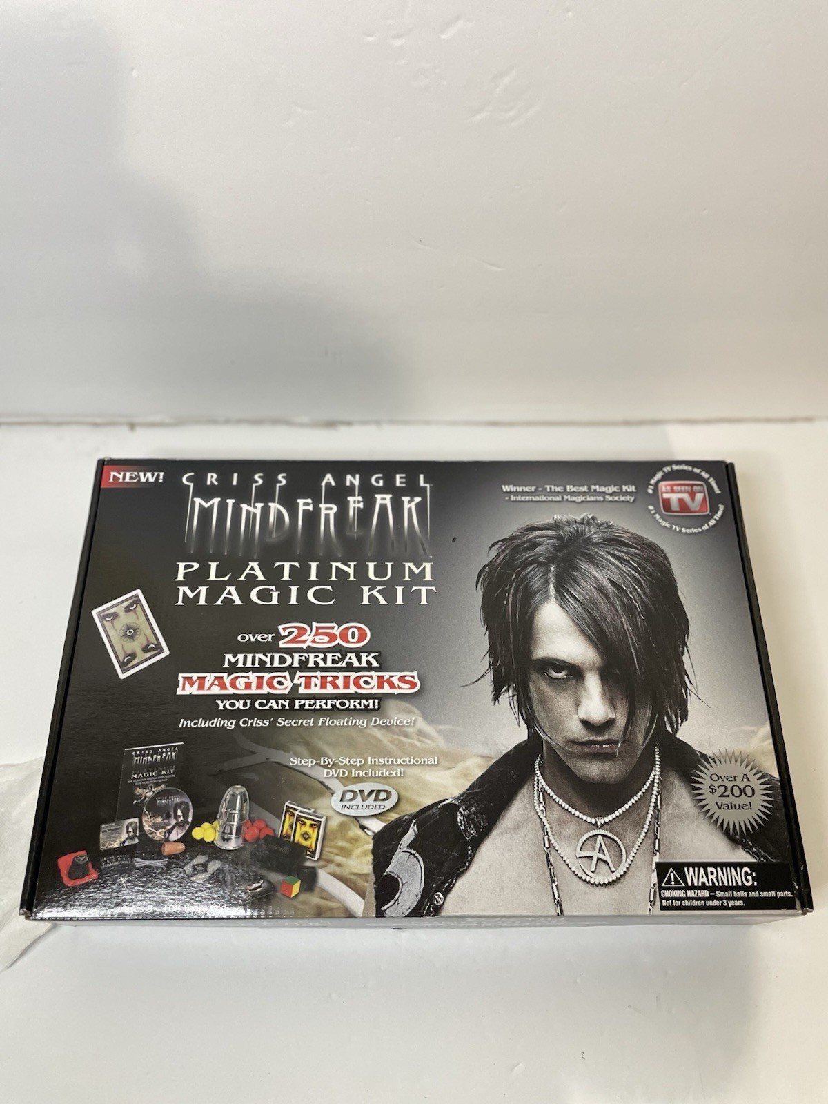 Chris Angel Mindfreak Ultimate Magic Kit Over 250 Magic Tricks Pre-Owned