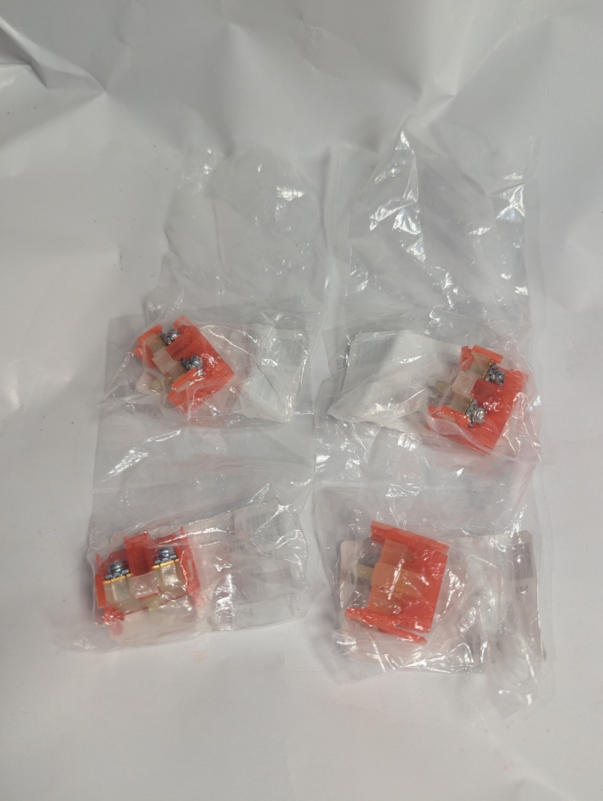 NEW LOT OF 4 GENUINE FUJI ELECTRIC AR9B291 CONTACT BLOCK SWITCHES