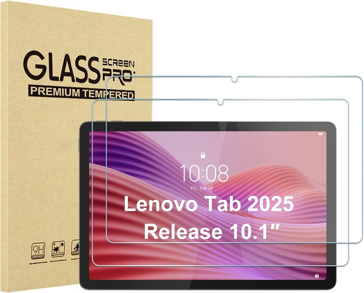 Screen Protector for Lenovo Tab 10.1 Inch 2025 (TB311FU/TB311XU) Tempered Glass