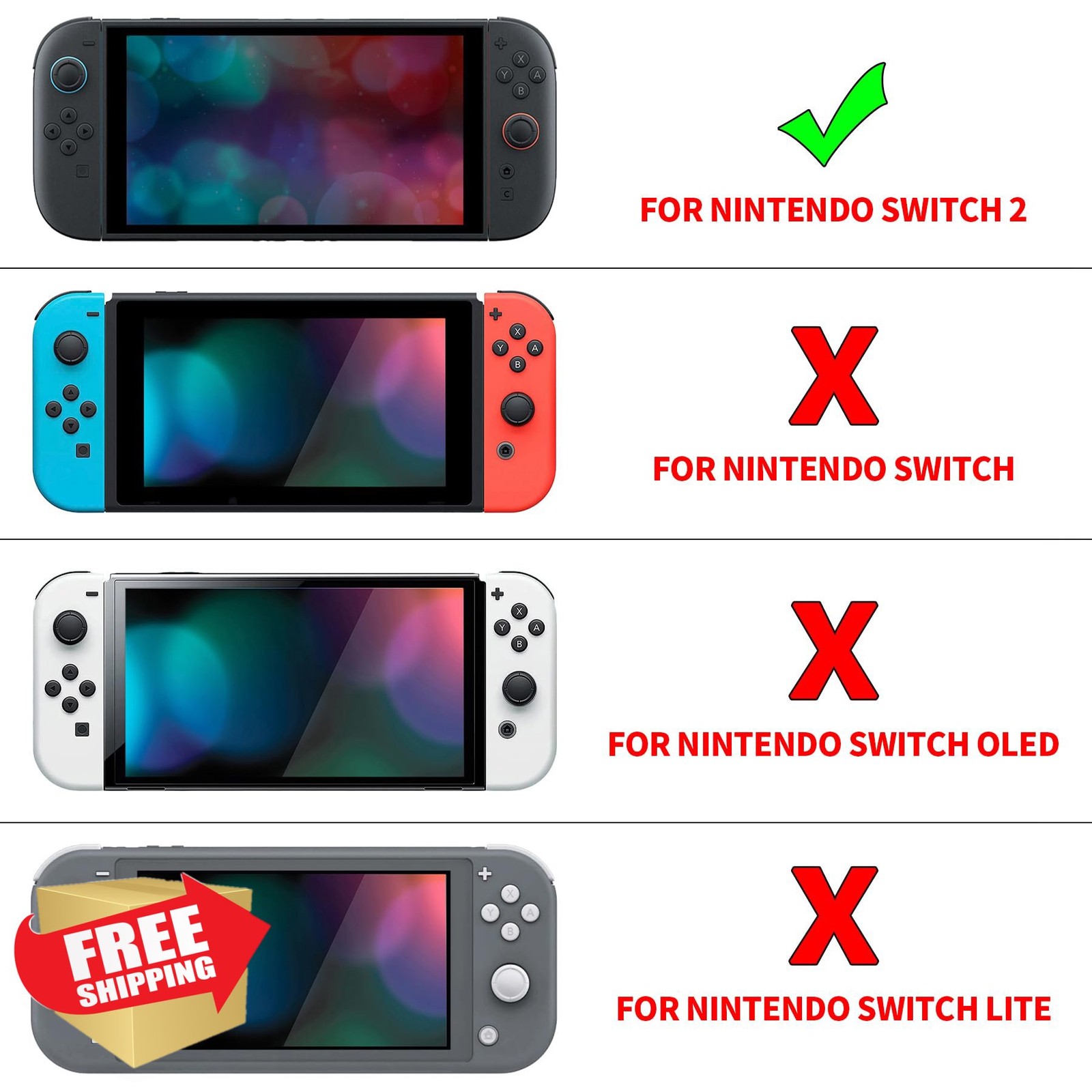 Nintendo Switch 2 Back Plate Cherry Blossoms Pink No Kickstand