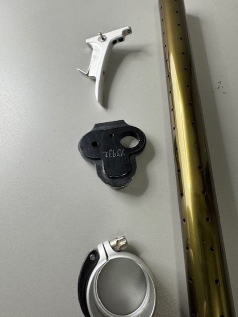 Angel A1 Parts Feed neck Trigger Back Plate Barrel Tip