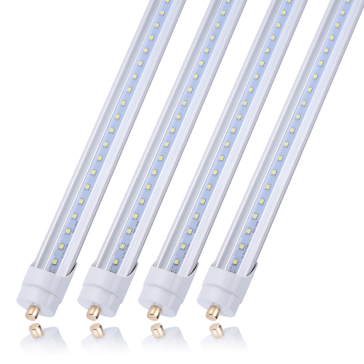 T8 F96 T12 LED 8ft 5000K LED Shop Light FA8 Single Pin LED Tube Lamp Light Bulbs