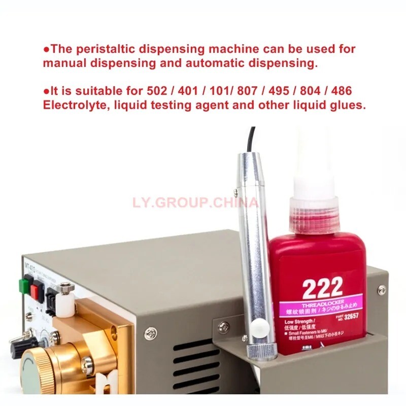 MT-410 Peristaltic Glue Dispenser Original Auto Solder Paste Dispensing Machine