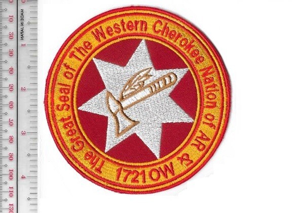 American Indian Tribe Seal Arkansas Western Cherokee Nation Arkansas NO TARIFF