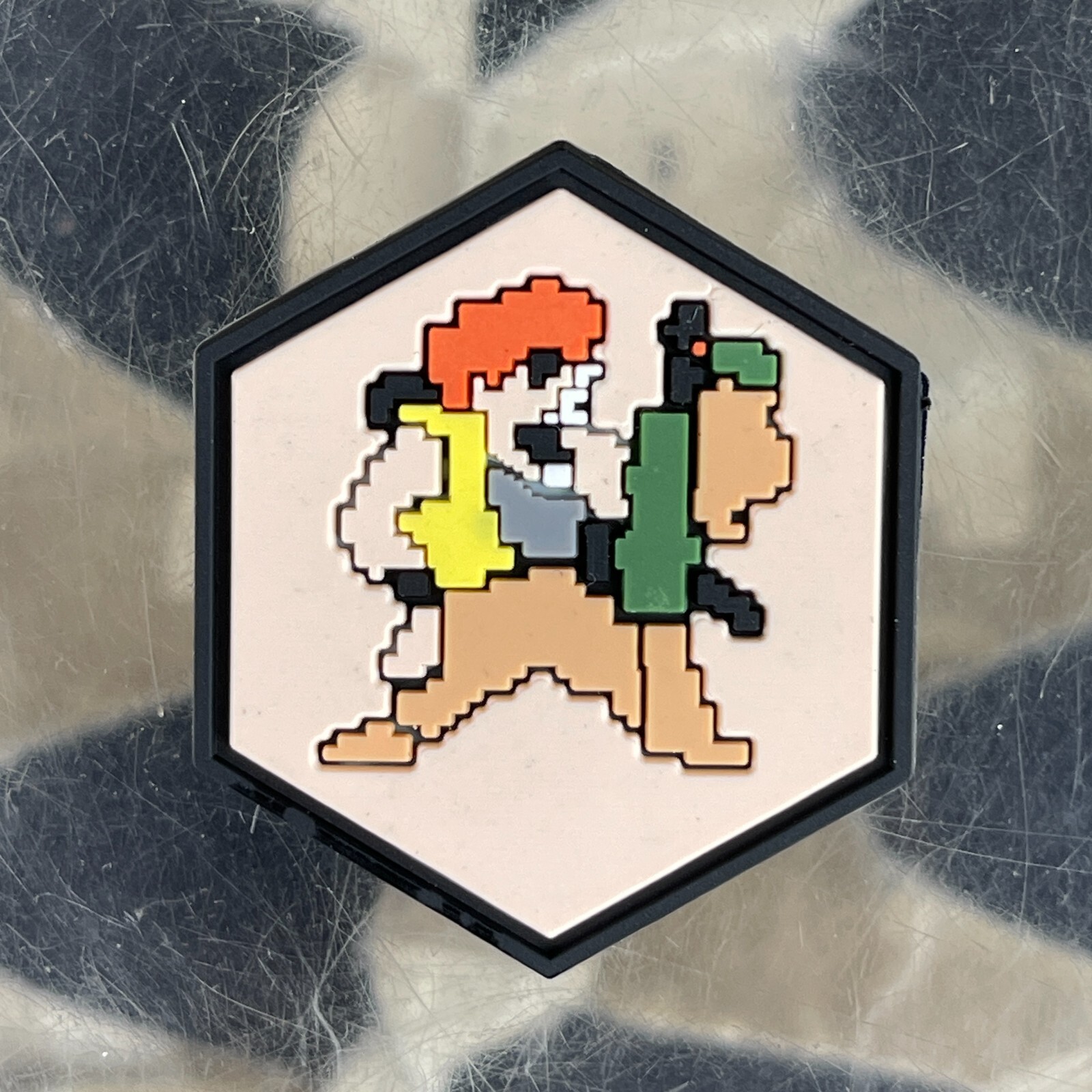 NEW Metal Gear Marco Yell PVC Patch (HEX-MARCO)