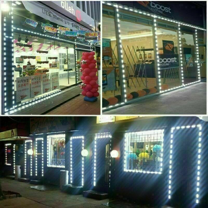 Brightest Store Front LED SMD Window Light Module with 12V power supply + Remote