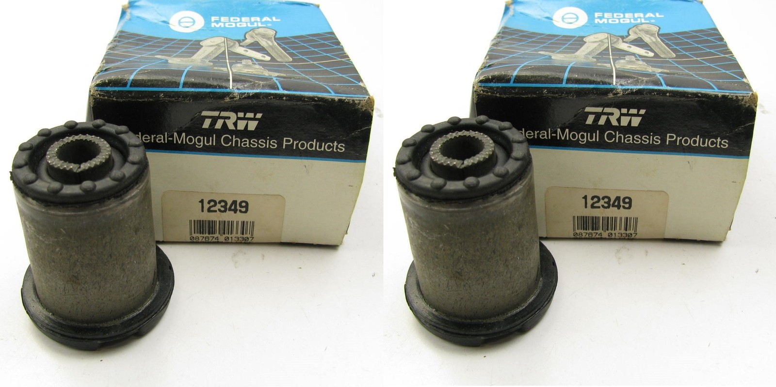 (2) TRW 12349 Front Lower Suspension Control Arm Bushings
