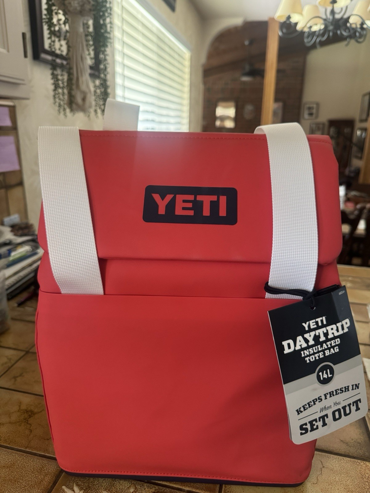 Yeti DayTrip Insulated Bag Americana Rescue Red White Blue NWT 14L