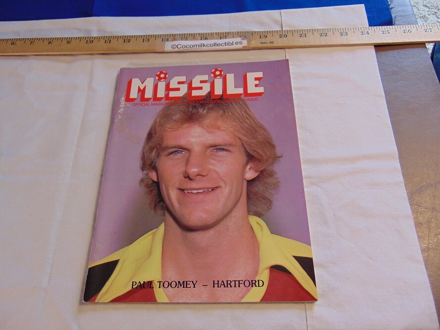 Mar 8 1981 Buffalo Stallions v Hartford Hellions Missile Program Paul Toomey cvr