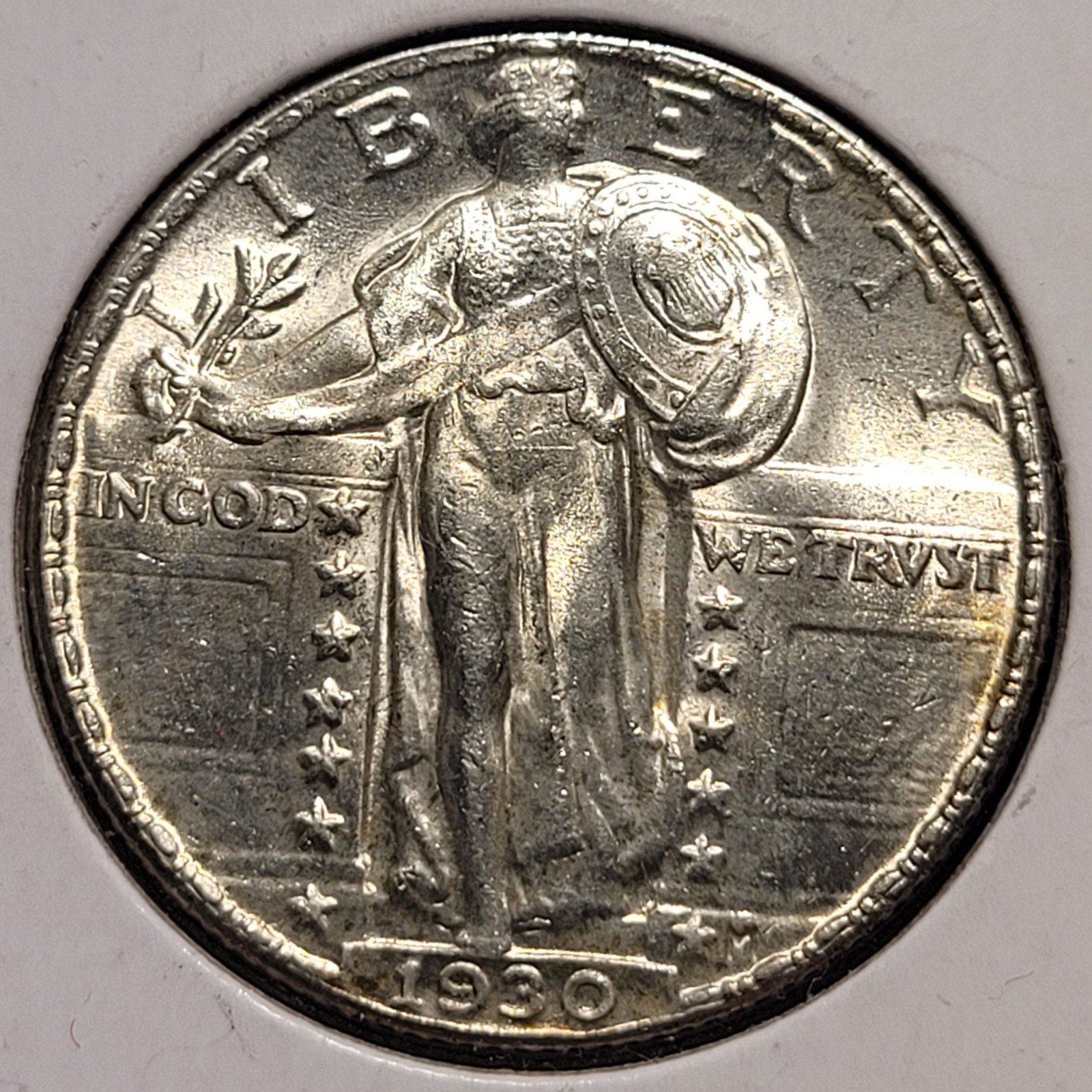 1930 Standing Liberty Quarter in Uncirculated Condition