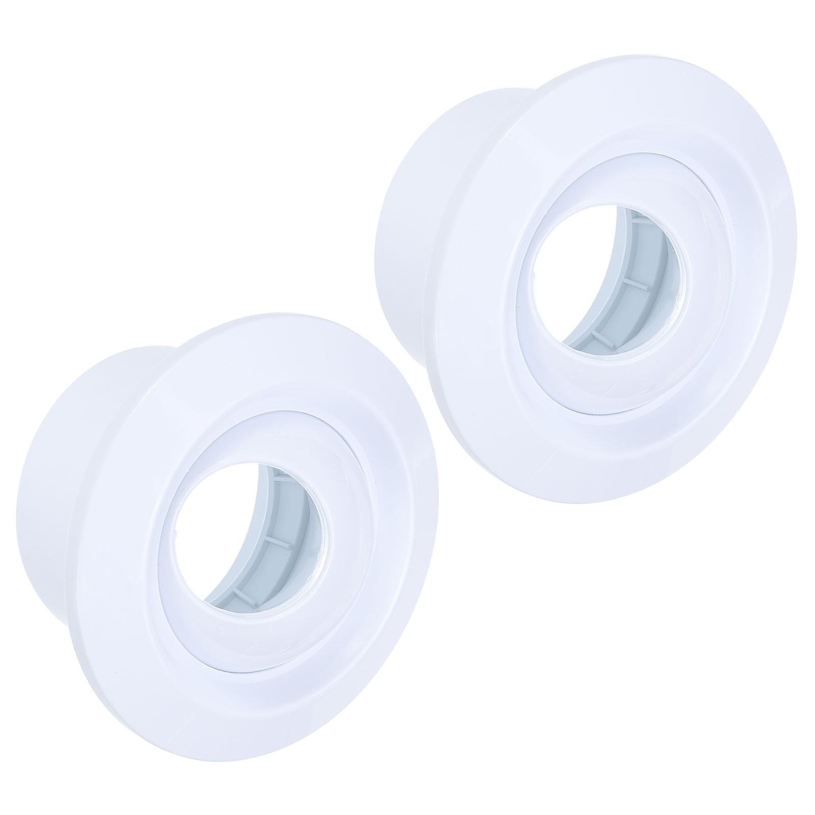 4 Inch Round Air Vent Covers, 2pcs Ceiling Ball Jet Nozzle Air Diffuser, White