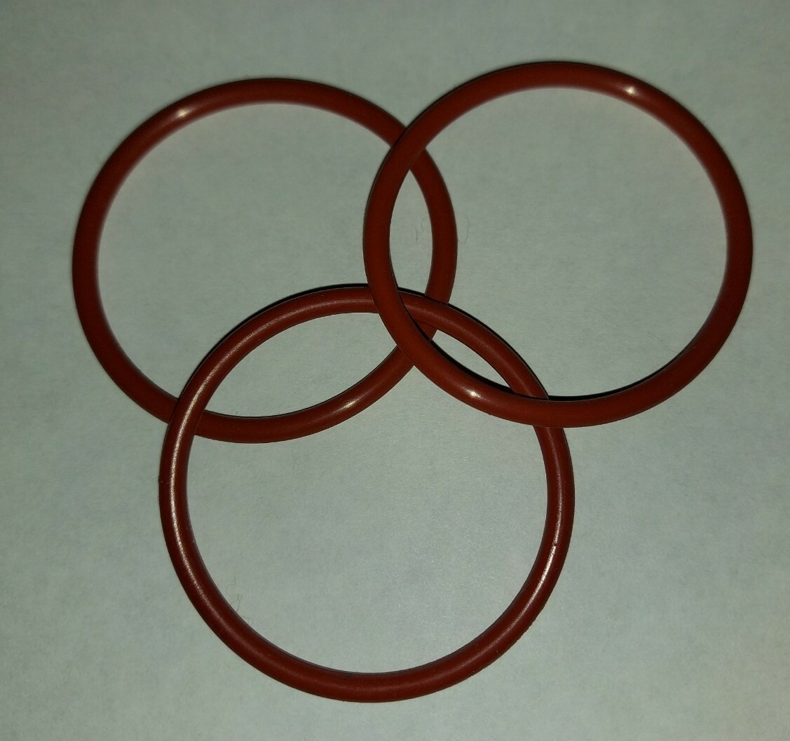 Lot of 3 - TAYLOR 020051 O-Ring  2-1/8 OD x .103 W  FOR USE IN TAYLOR SOFT SERVE