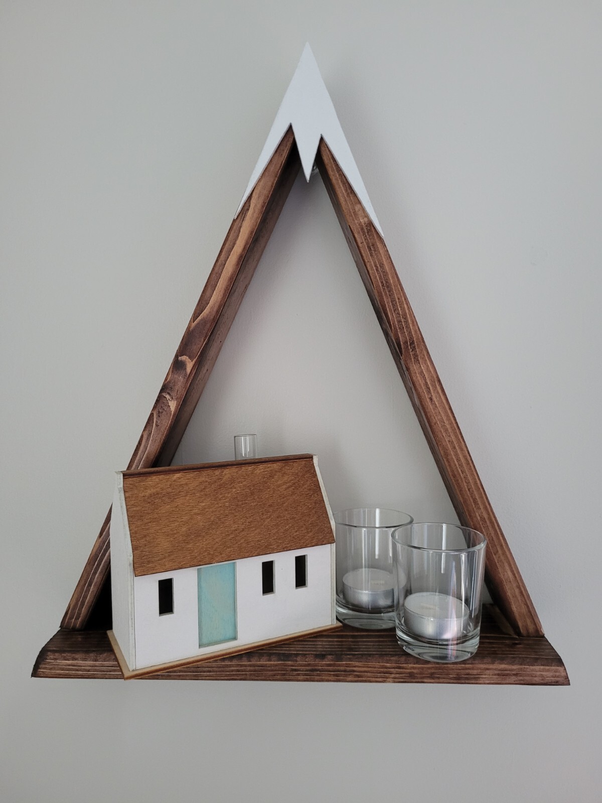 Rustic Mountain Shelf