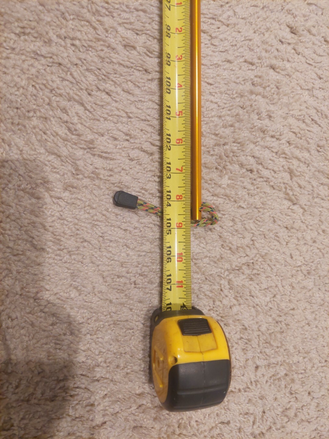 Abc ADVANCED BASE CAMP Backcountry Avalanche Probe 105" Long When Extended.