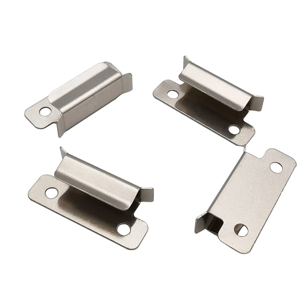 Original Ender 3 Pro Bed Clips Clamp 7mm for Creality 3 V2 Silver