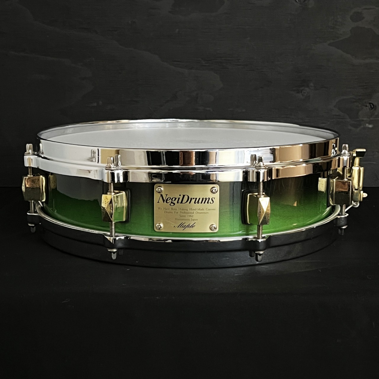 Negi Drums S-MQ1435D-SQG Maple Snare Drum 13x3.5 Used 2000s