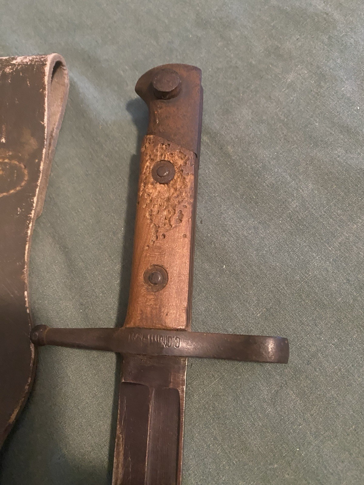Vintage Original WW2 Italian Bayonet 1941