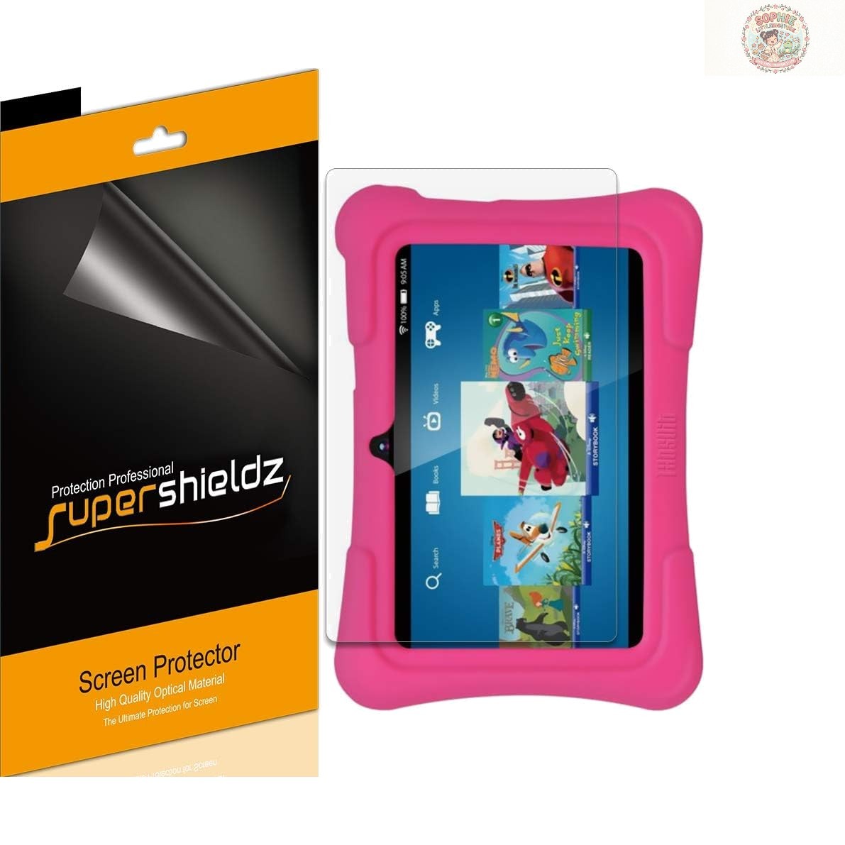 High-Quality 7-Inch Anti-Glare Screen Protectors for Dragon Touch Tablets 3 Pack