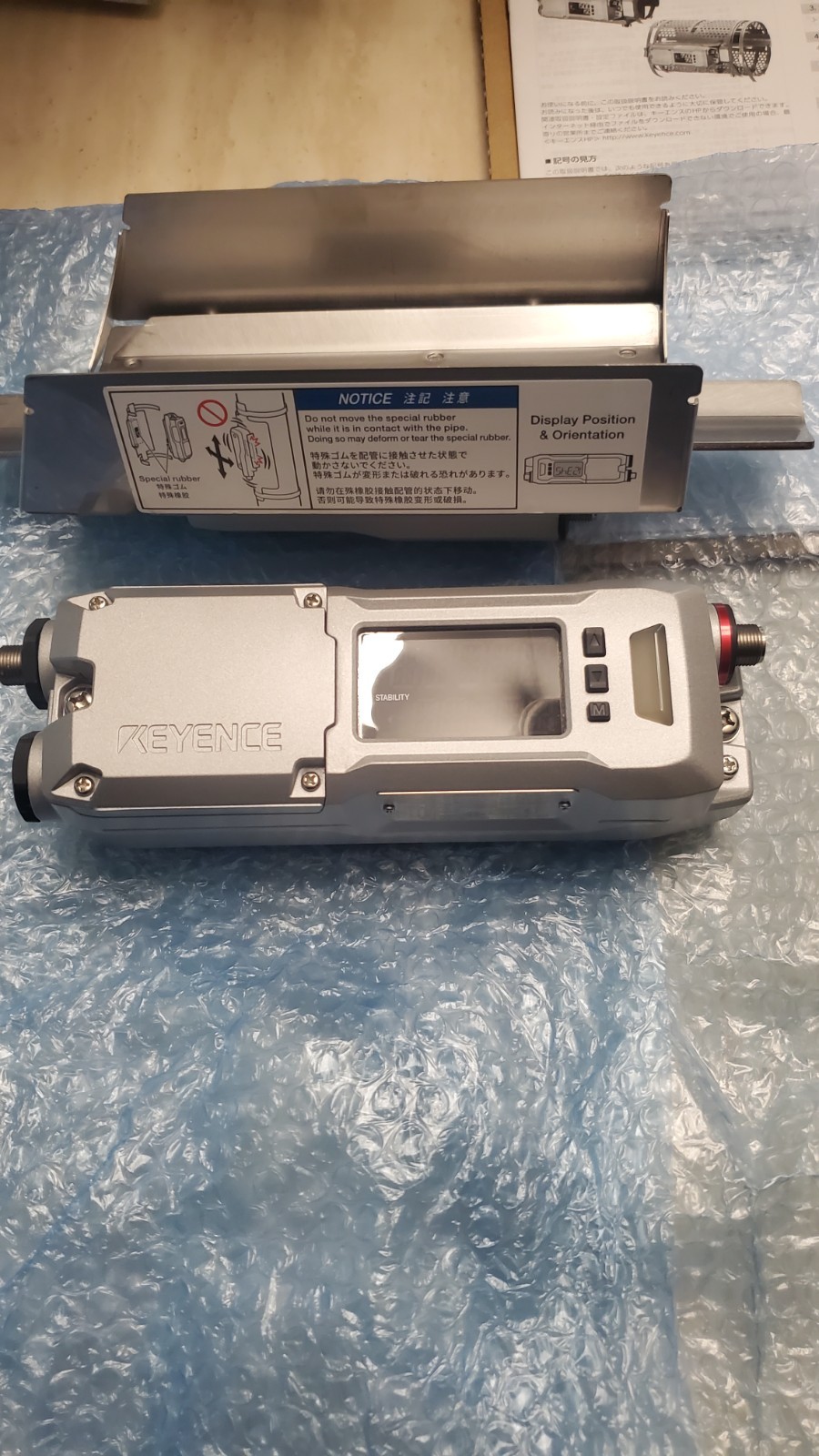 KEYENCE FD-R80 Clamp-on Liquid Ultrasonic Flow Meter Brand New