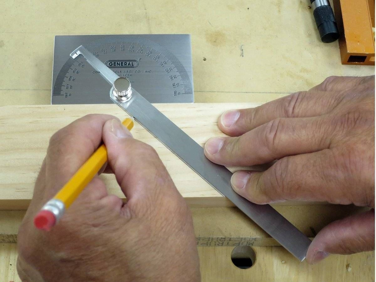 GENERAL TOOLS Angle Protractor #17 Square Head-Measuring Tool 22018