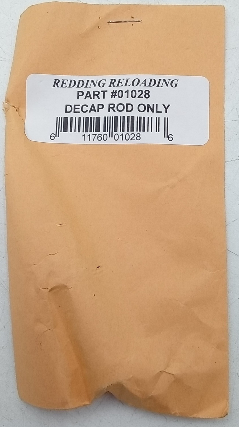Redding Reloading #01028 Decap Rod Only