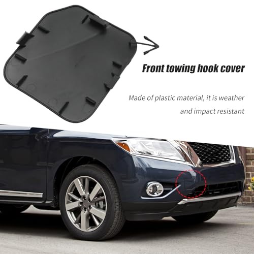 MDEOOSKY 622A0-3KA0A Front Tow Hook Cover, Replacement for Pathfinder 2013