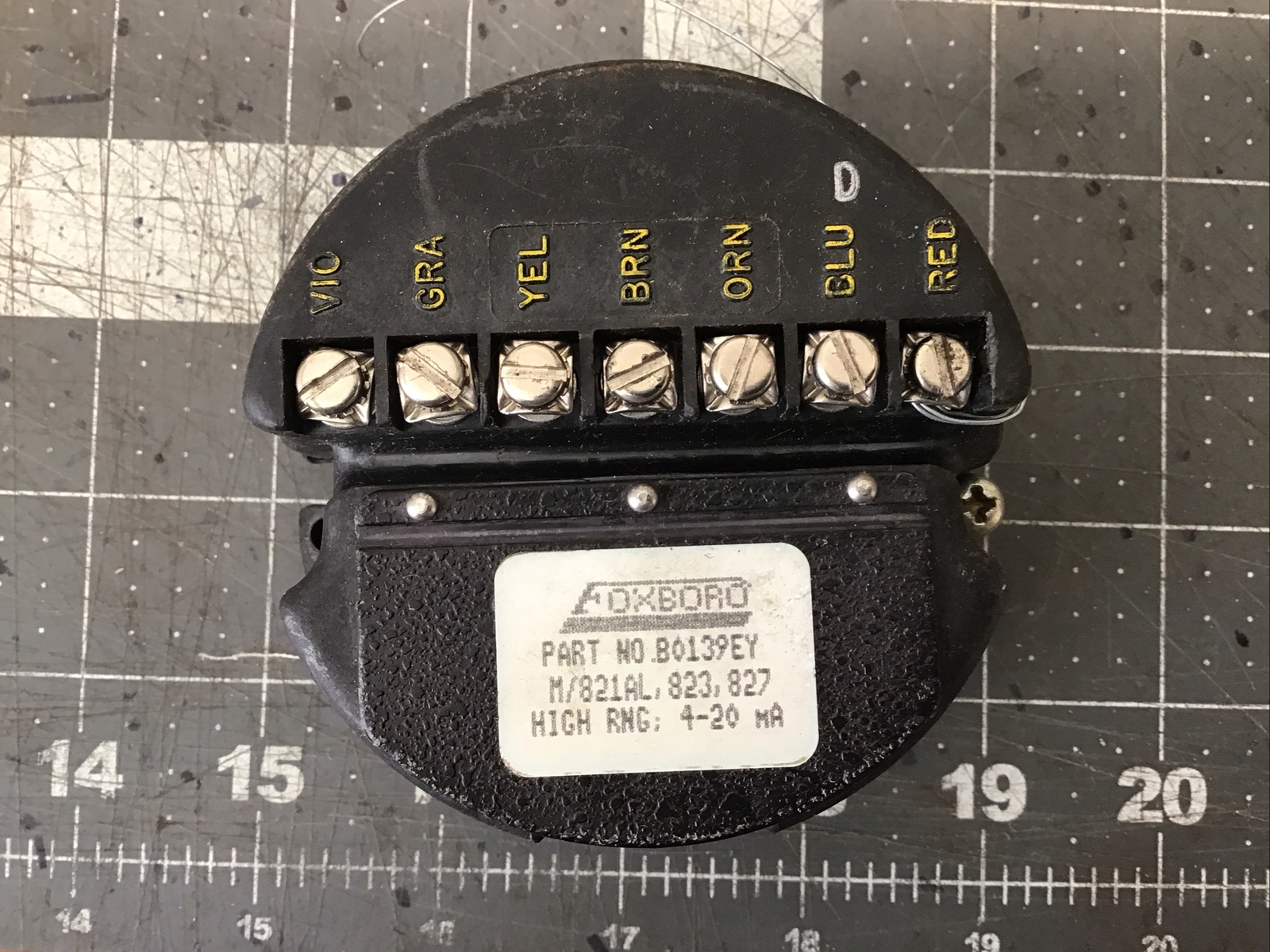 NEW INVENSYS FOXBORO B0139EY 4-20 MA MODULE, (LK03P)
