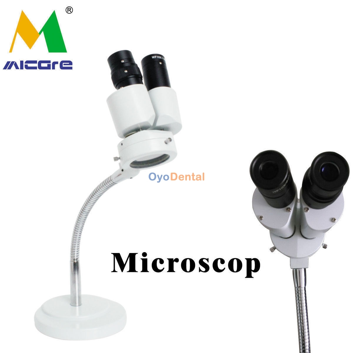 Dental Lab Microscope 8X Comprehensive Magnification 360 Revolve Equipment