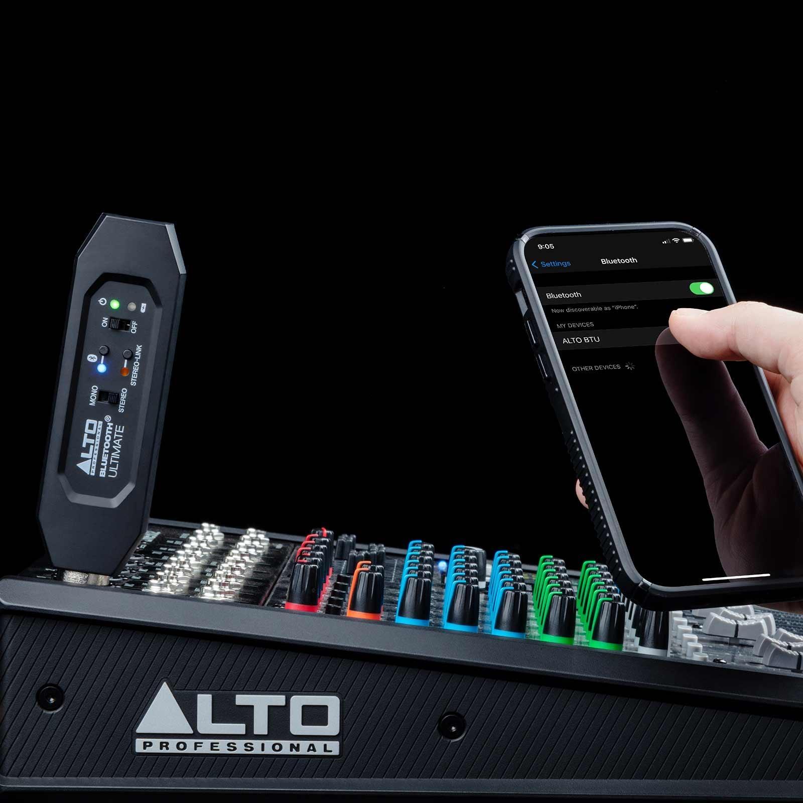 Alto Professional Bluetooth Ultimate XLR Stereo Bluetooth Audio Receiver Adap...
