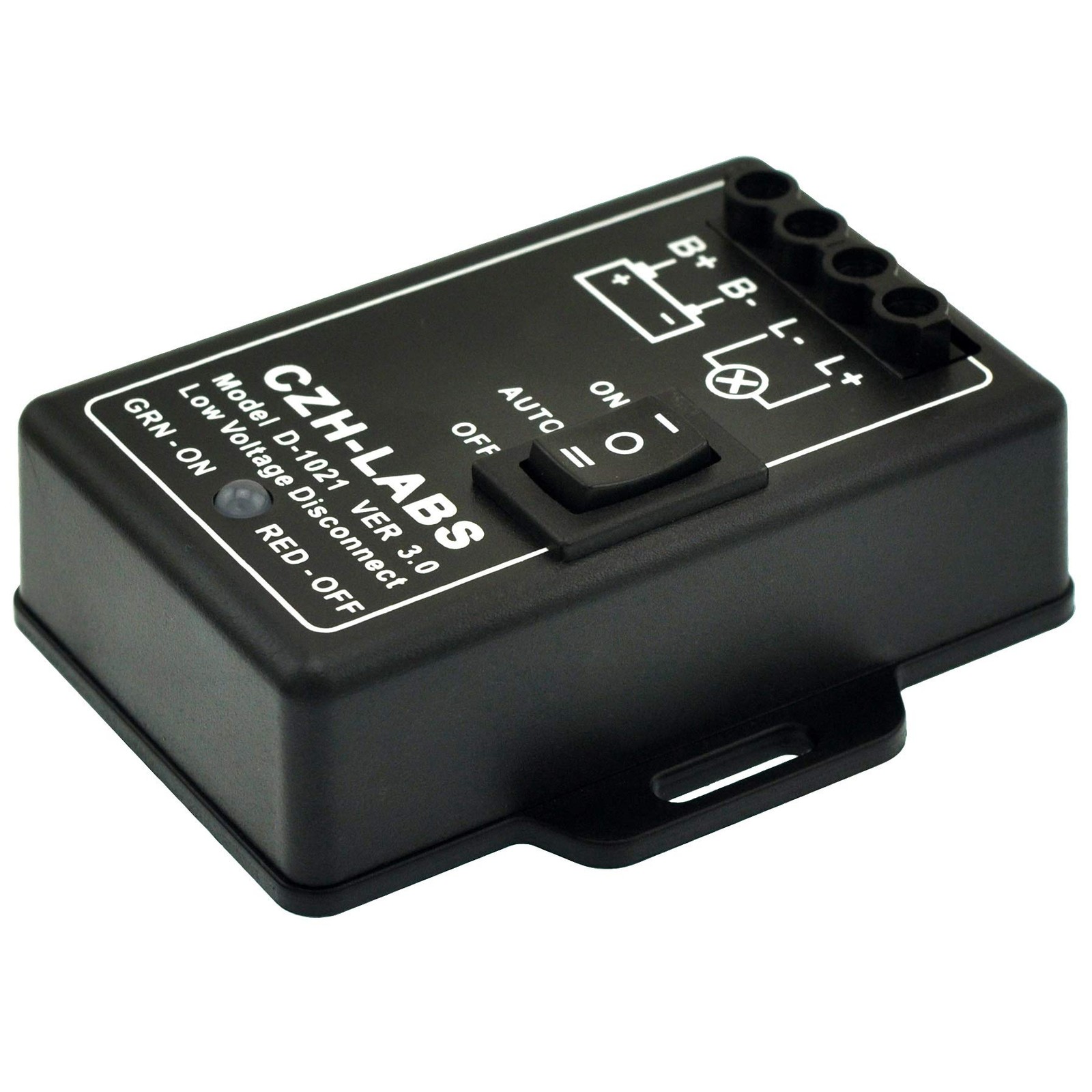 Czh-Labs Lvd Voltage Disconnect Module. 12V / Abs Panel Mount Terminal
