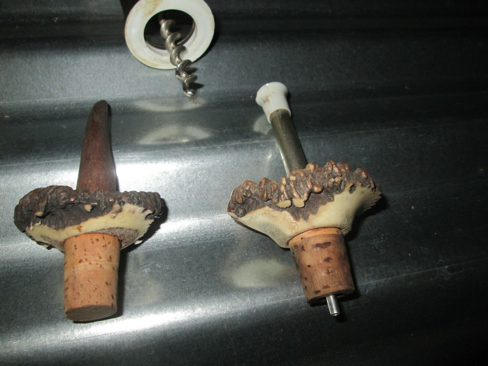 4Piece Stag Horn Bar Tool Set Germany NICE!