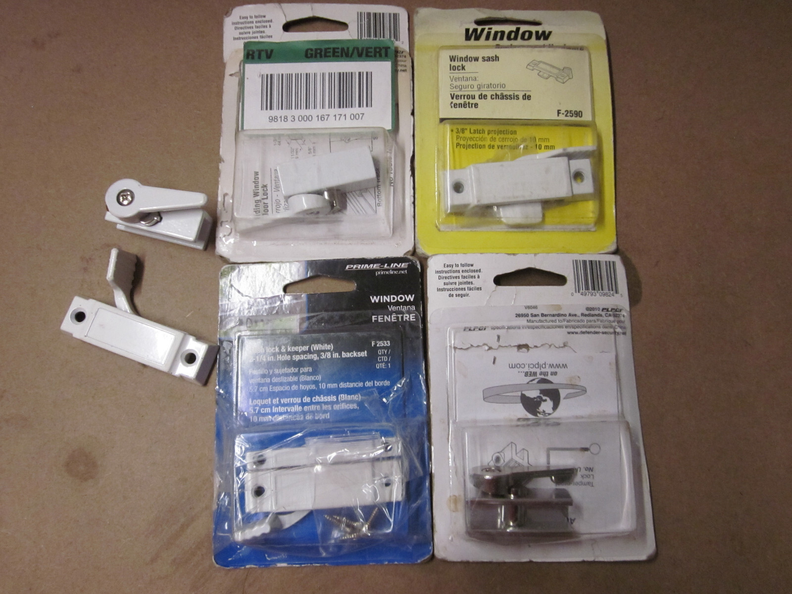 Sash & Sliding Lock Lot Safety First