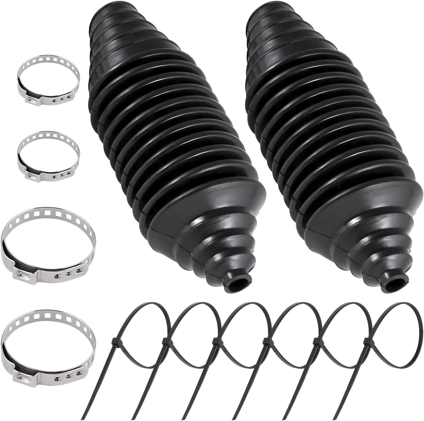 12 PCS Car Rack and Pinion Boot Steering Rack Boot Tool Kit, Silicone Rack and P