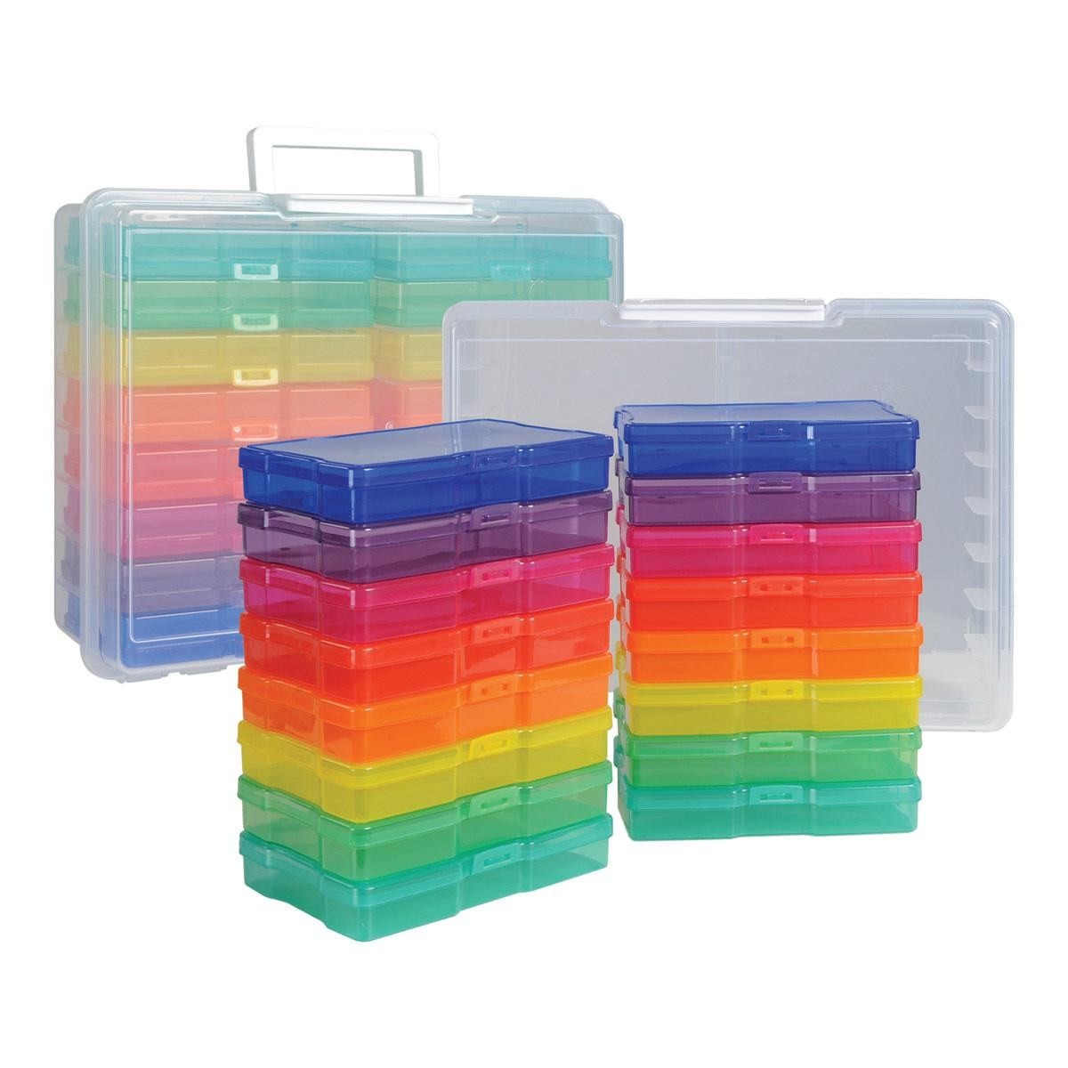 Kaplan Early Learning Rainbow Sorting Box Bundle, 2 Boxes, 32 Total Cases