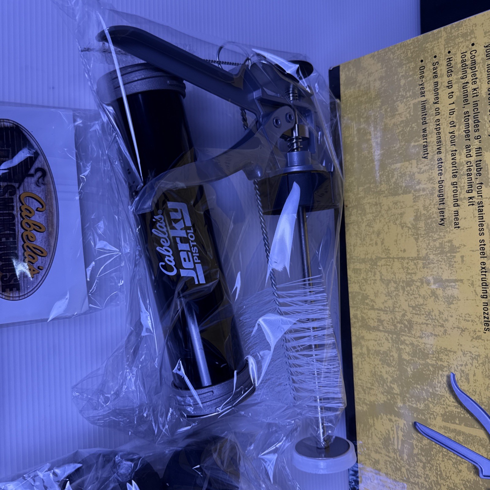 Cabelas 9” Jerky Pistol Open Box