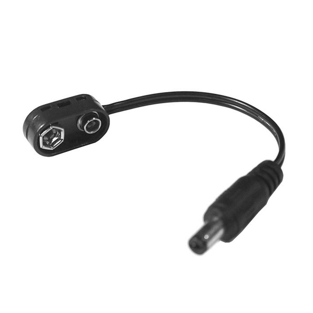 Durable Guitar Power Supply Cable for Effects Pedals Black with USB Charging